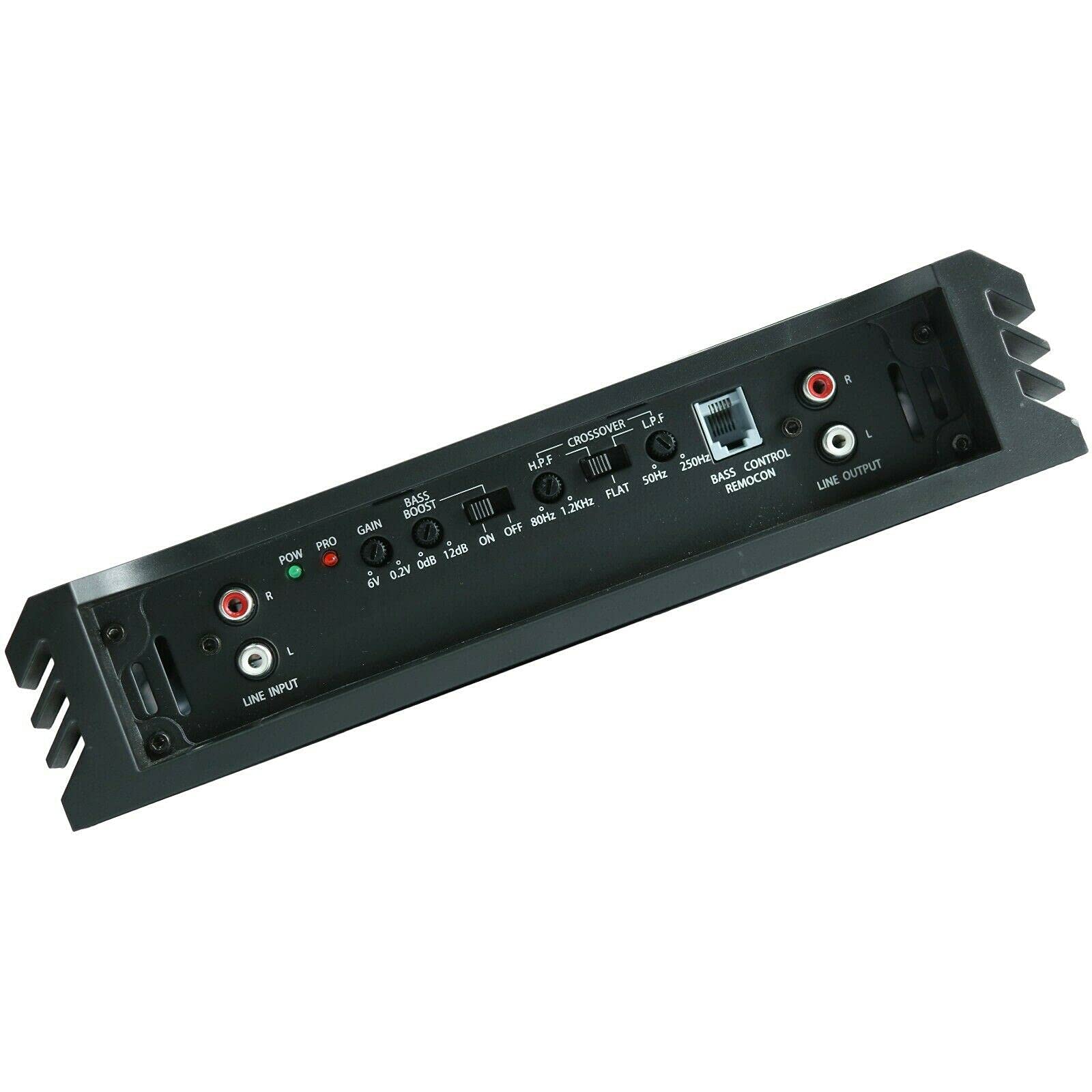Audiobank AB1400.2 2400W 2-Channel Class A/B Car Amplifier - 2 Ohm Stable, Bass Control, Bridgeable, LED Indicator with 4 Gauge Amp Kit (Blue) - Perfect for Car Audio Upgrades & Bass Enhancement Systems