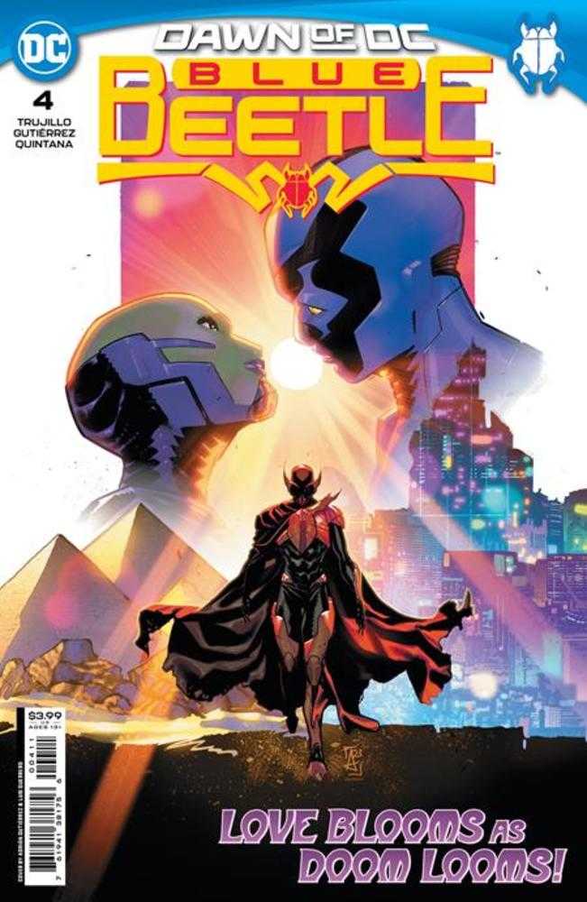 Blue Beetle #4 Cover A by Adrian Gutierrez - DC Comics Collectible Issue - Perfect for Superhero Fans & Comic Book Collectors