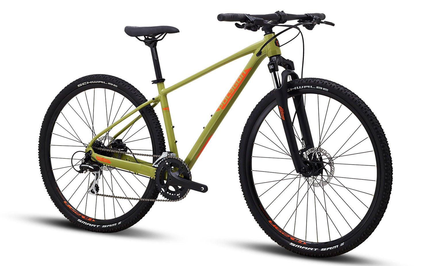 Polygon Heist X2 Hybrid Bike - Lightweight Aluminum Frame, 21-Speed Gears for Commuting & Trail Riding - Perfect for Urban Commute & Off-Road Adventures