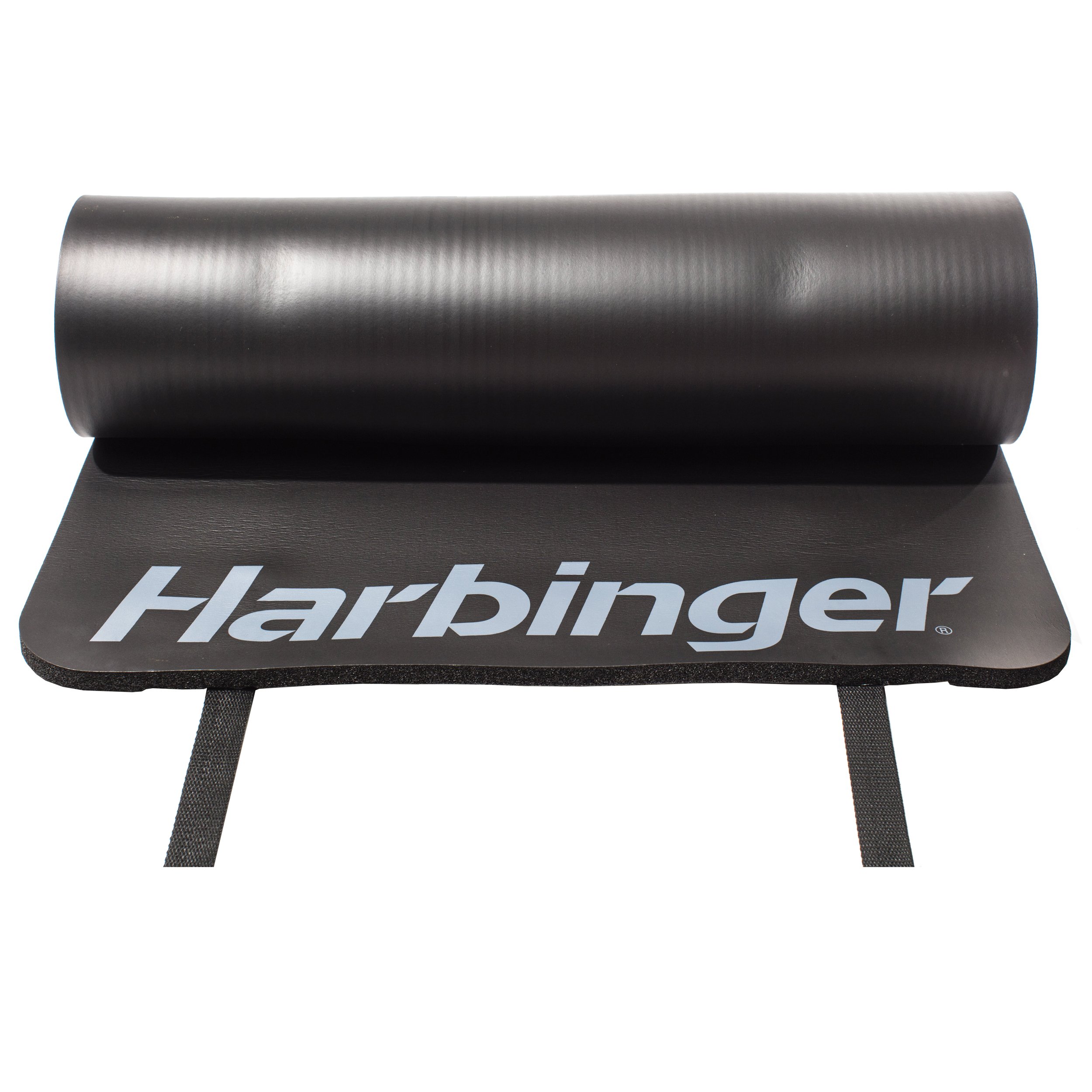 Harbinger Rolled Durafoam Yoga Mat - Non-Slip Exercise Mat for Home Gym, Pilates & Fitness - Extra Thick & Durable for Comfort & Support - Ideal for Yoga, Stretching & Workouts