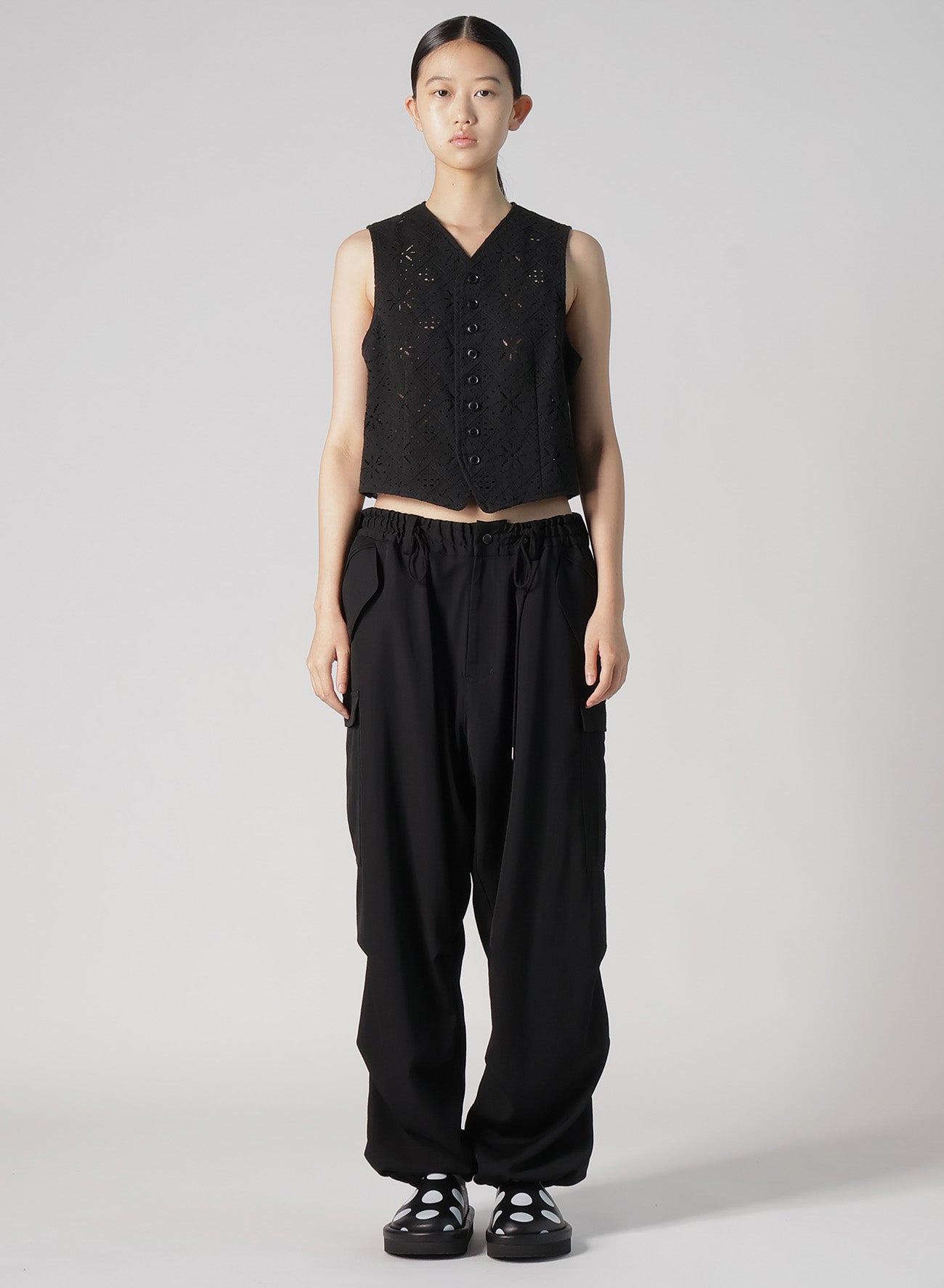 Cotton Lace Sleeveless Vest for Women - Breathable Summer Fashion Top - Perfect for Beach, Casual Wear and Layering