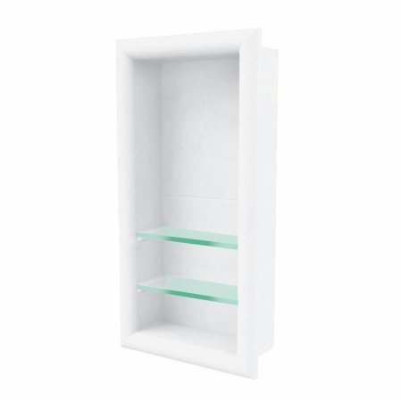 SH-LT Lightweight Shampoo Shelf for Bathroom - Waterproof Wall-Mounted Shower Organizer for Shampoo, Conditioner & Soap Dispenser - Perfect for Small Bathroom Storage & Shower Caddy Replacement