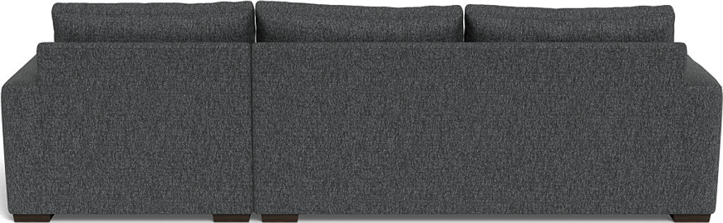 Modern Right Chaise Sectional Sofa - Comfortable L-Shaped Couch for Living Room, Home Theater, and Lounge Areas