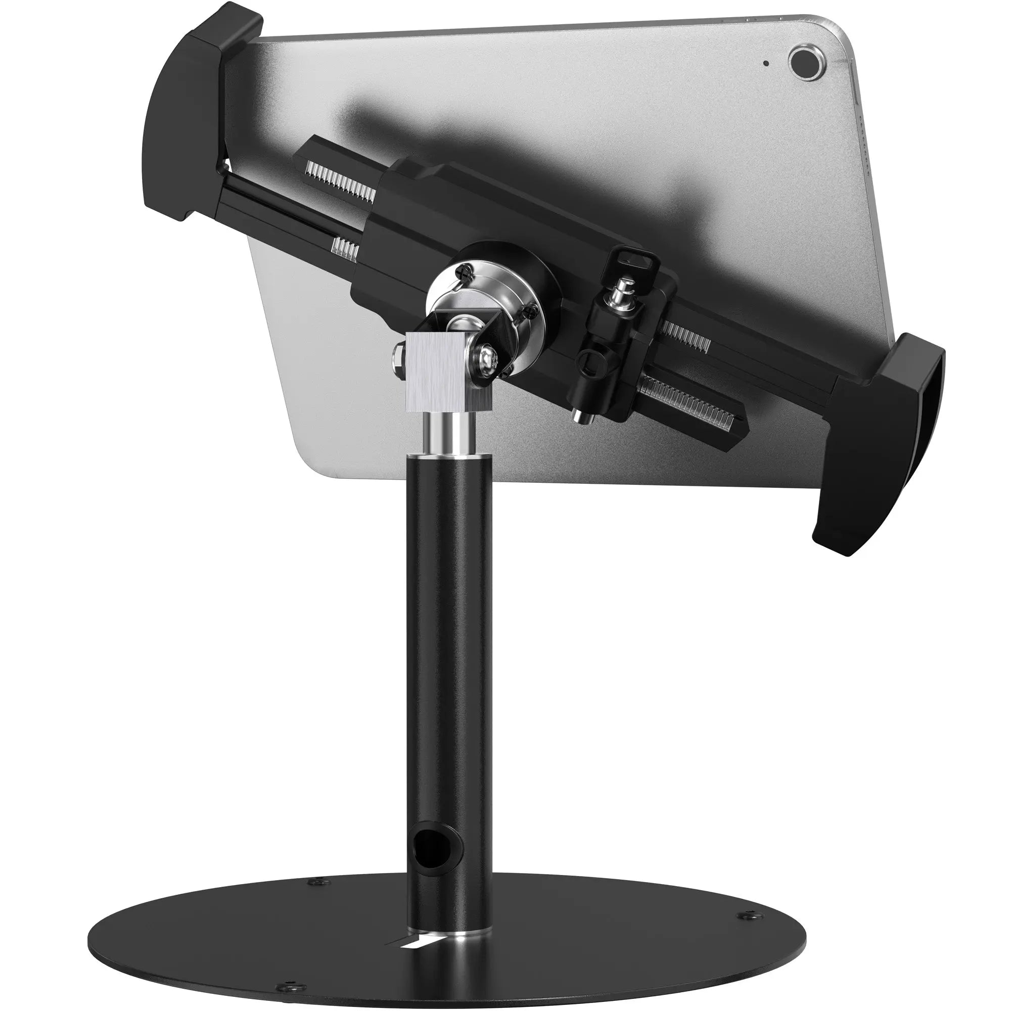 Rust-Proof Security Desk Mount for 7-14 Inch Tablets (Up to 1 Inch Thickness) - Perfect for Office, Retail, and Classroom Tablet Security