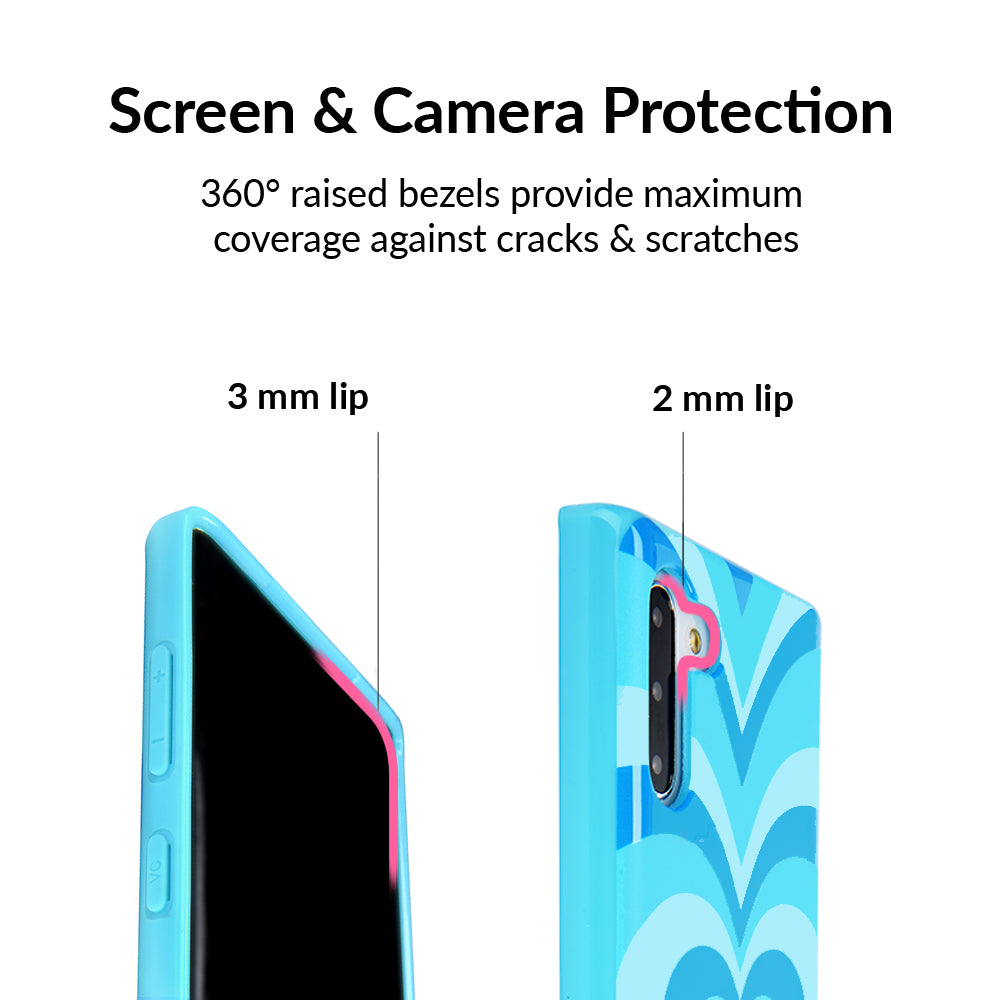 Samsung Galaxy Phone Case with Blue Sweethearts Design - Cute & Durable Protective Cover for Everyday Use