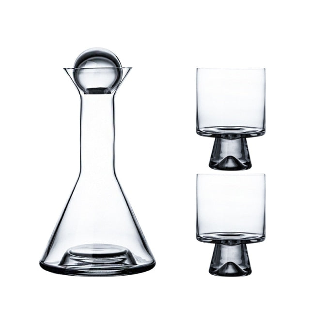 Premium Elegance Glassware Set - Crystal Clear Drinking Glasses for Wine, Cocktails & Water - Perfect for Dinner Parties, Weddings & Home Decor
