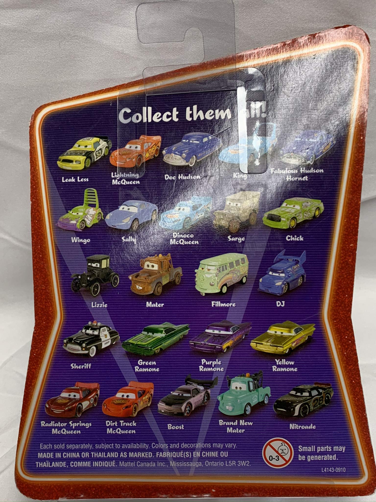 Mattel Disney Pixar Cars Lightning McQueen Die-Cast Toy Car #03 - Collectible Race Car for Kids & Fans - Perfect for Playtime, Display & Gifts