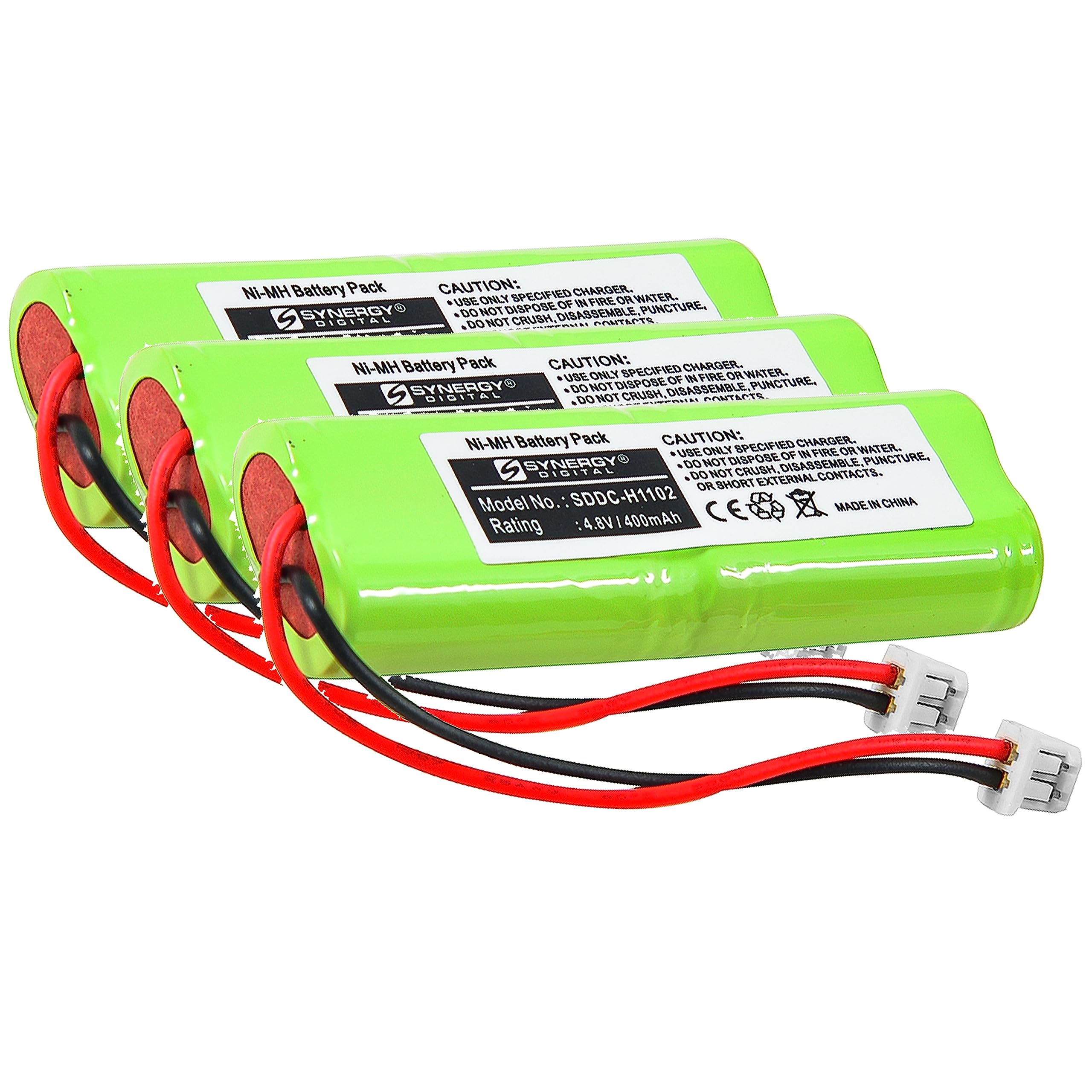 Synergy Digital OEM Batteries for Dogtra BPRR - 3 Pack SDDC-H1102 Replacement Batteries | Long-Lasting Power for Dog Training Collars & Remote Devices