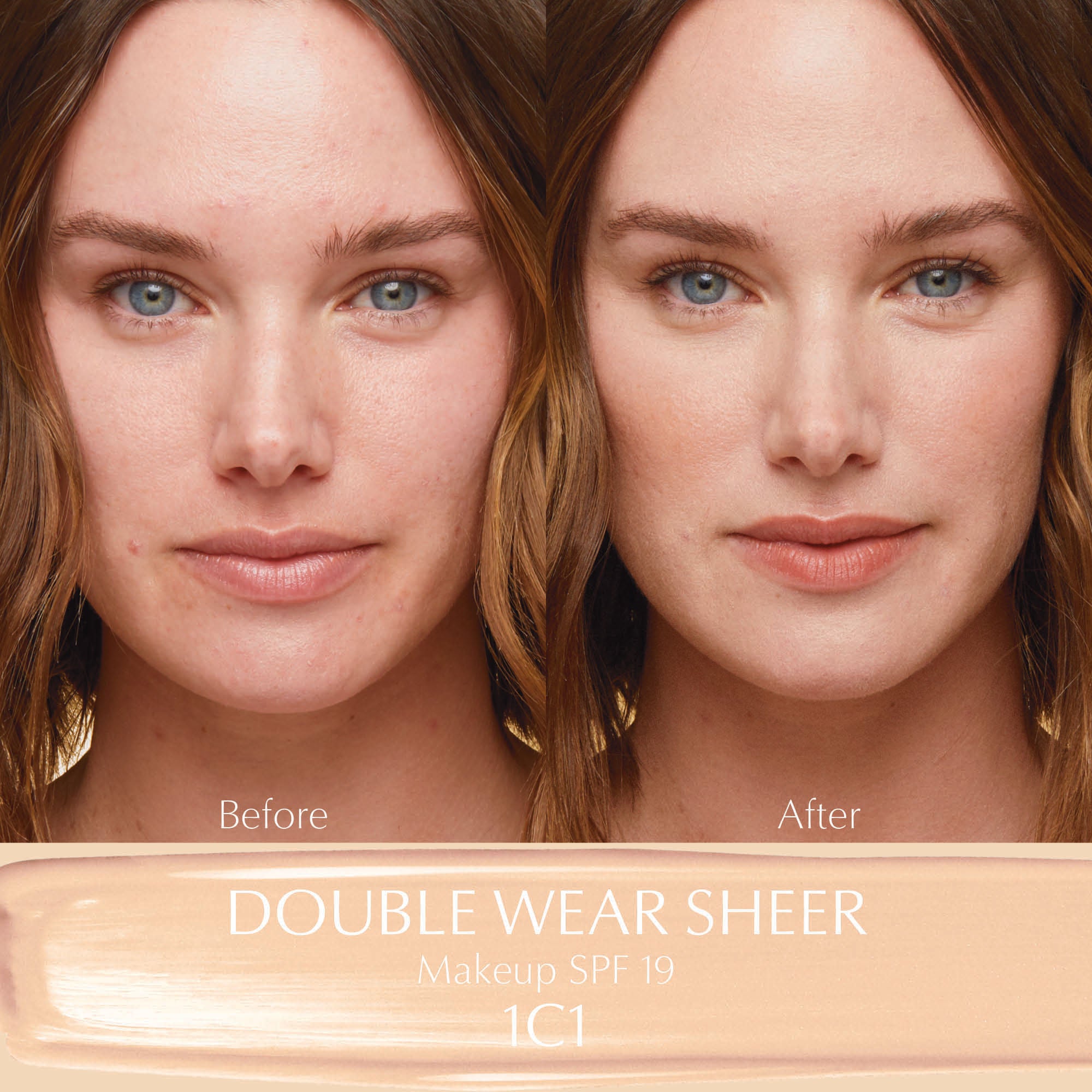 Estee Lauder Double Wear Sheer Long Wear Foundation - Oil-Free, 24-Hour Wear, Natural Matte Finish for Flawless Coverage | Perfect for Everyday Makeup, Special Occasions & Professional Use