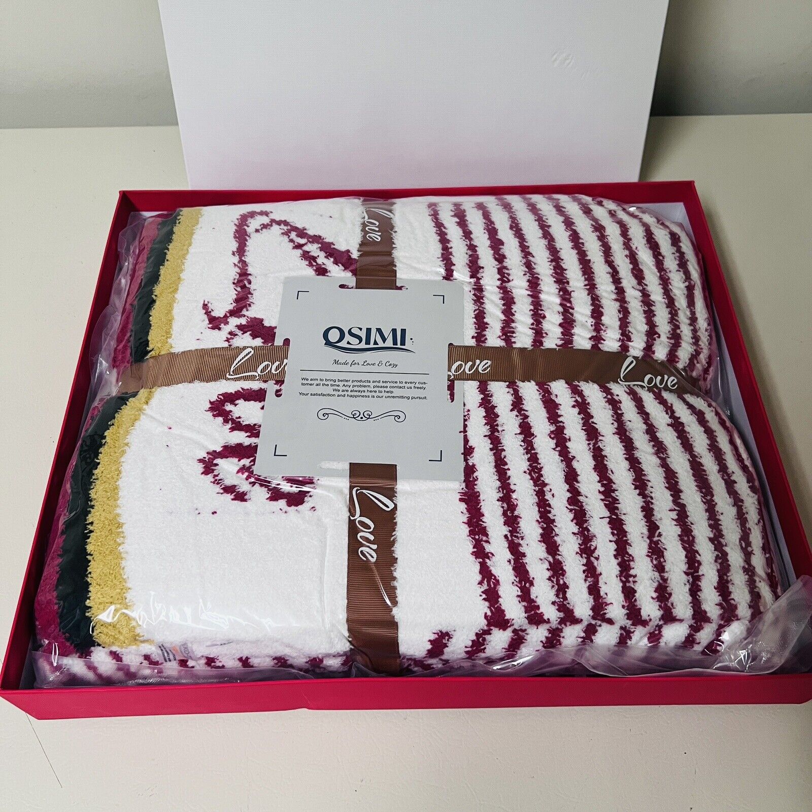 Ultra Soft Luxury Knit Blanket - Qsimi Cozy Throw 60