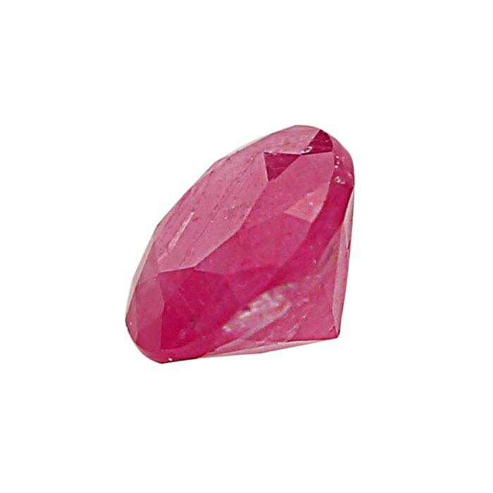 Natural Rodeo Queen Ruby Gemstone - July Birthstone, Mined & Cut in USA | Opaque Loose Stone for Jewelry Making, Birthstone Gifts & Crystal Healing