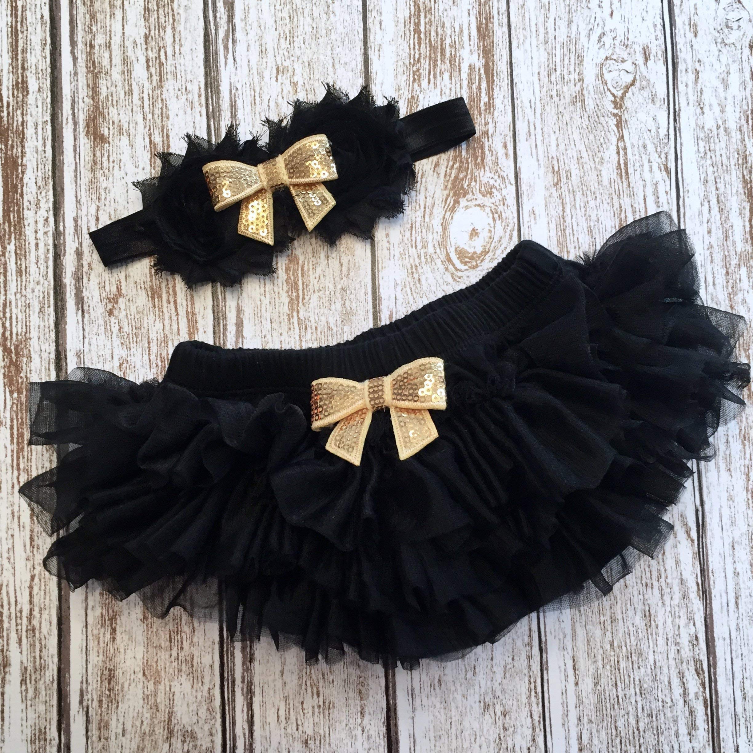 Little Sister Tutu Outfit for Baby Girls | Big Sister Matching Set | Tutu Bloomers with Headband & Ruffle | Newborn Take Home Outfit | Perfect for Sibling Photos, Baby Showers & Special Occasions