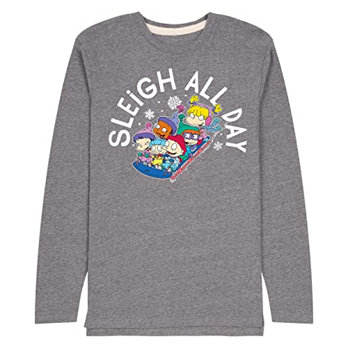 Sleigh All Day - Heather Grey
