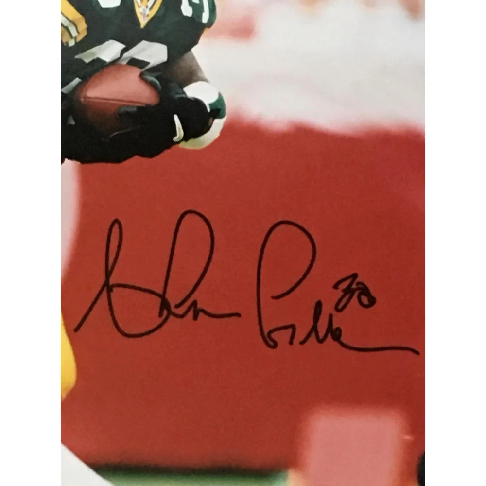 Brett Favre & Ahman Green Autographed 8x10 Photo - Dual Signed Packers Memorabilia with JSA COA - Perfect for NFL Fans, Collectors & Sports Decor