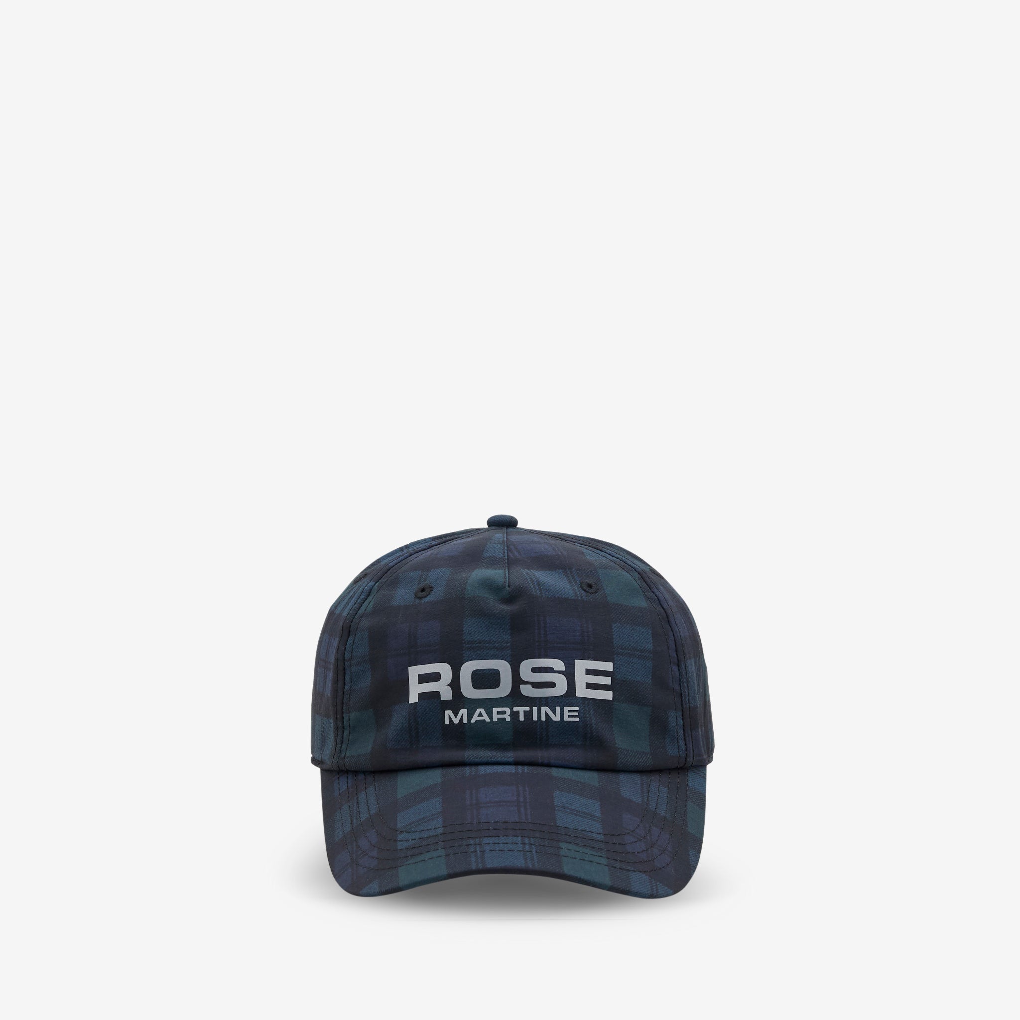 Black Tartan Nylon Cap - Stylish & Durable Unisex Baseball Hat for Outdoor Activities, Sports & Casual Wear