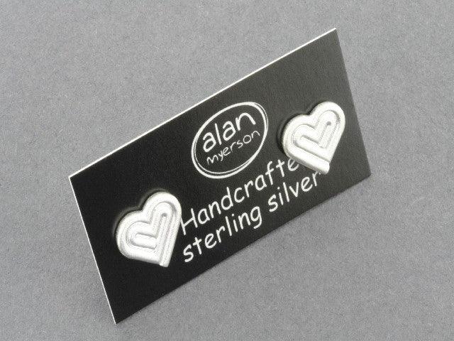 Sterling Silver Heart Stud Earrings for Women - Perfect for Valentine's Day Gifts, Anniversary Presents & Everyday Wear
