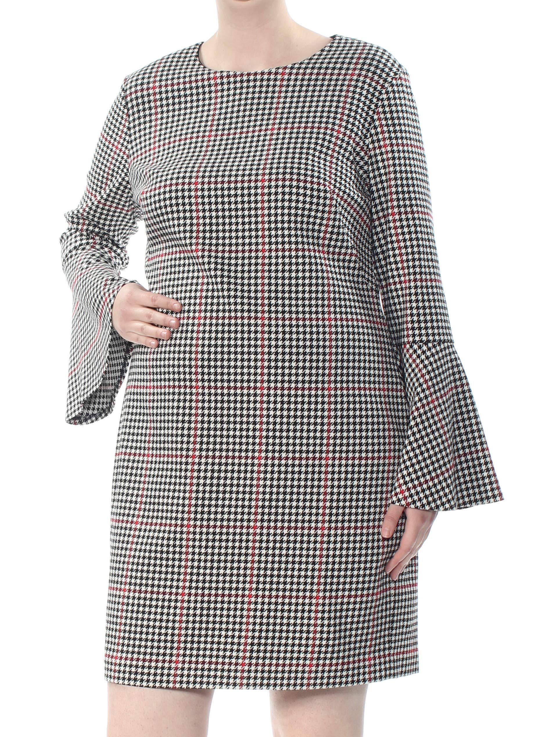 Lauren by Ralph Lauren Women's Windowpane Houndstooth Dress - Elegant Office & Cocktail Party Wear for Professional Women