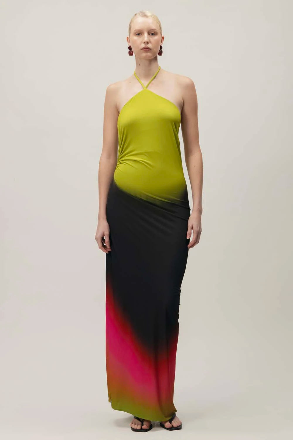 Blake Maxi Dress for Women - Flowy Long Summer Dress with Pockets, Elegant Boho Style - Perfect for Beach, Vacation, and Casual Outings