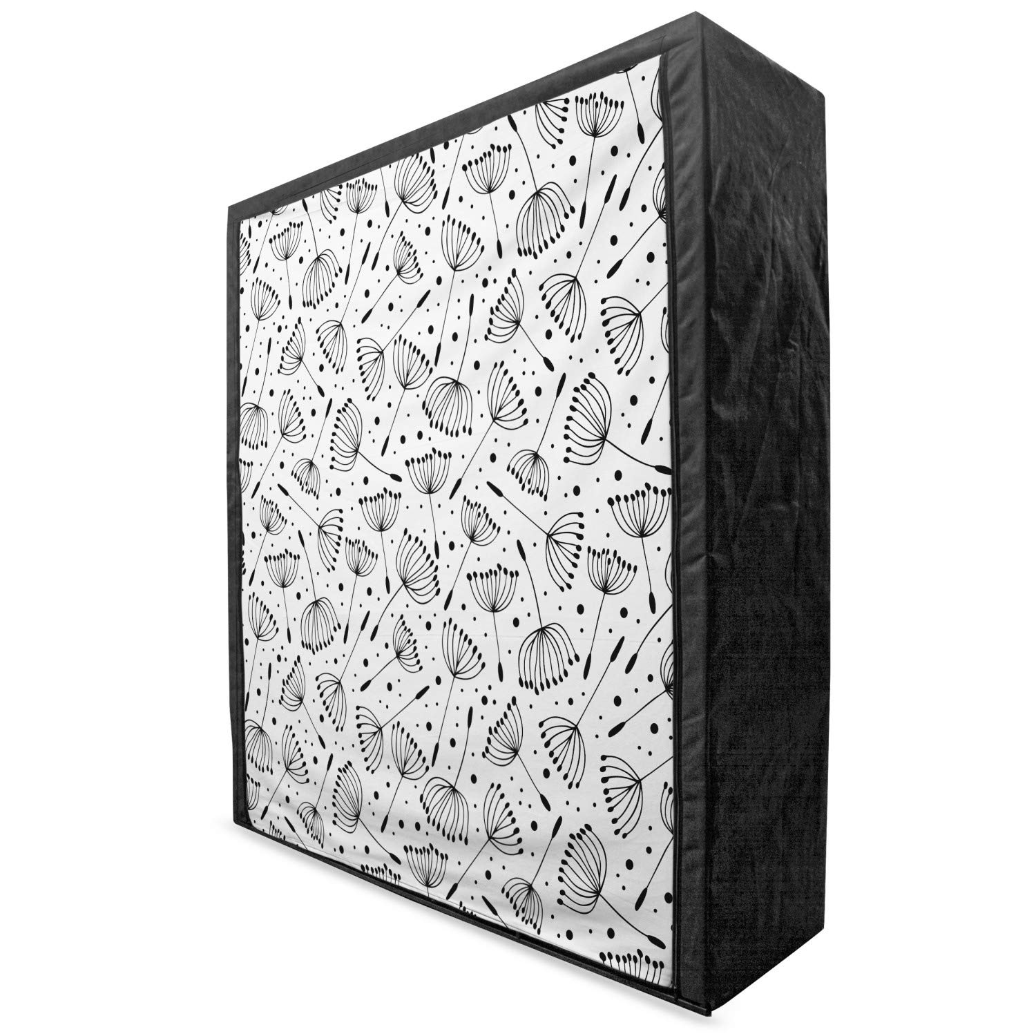 Ambesonne Floral Portable Fabric Wardrobe - 59