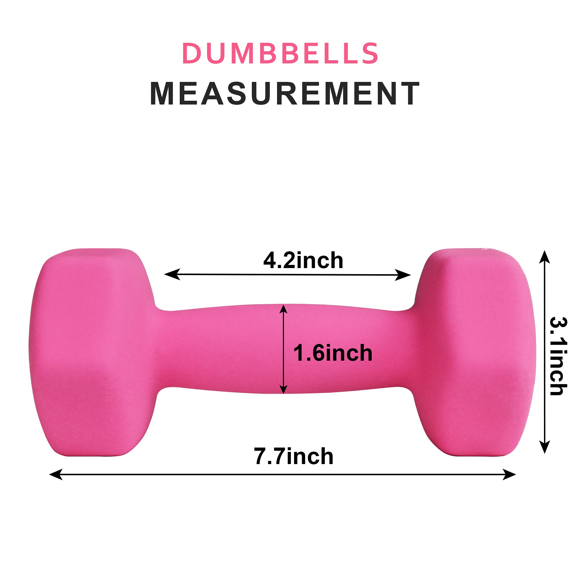 Balelinko Home Gym Equipment Set for Strength Training, Weight Loss, Pilates & Yoga - Adjustable Weights for Women, Men, Seniors & Youth | Perfect for Home Workouts, Fitness Routines & Small Spaces