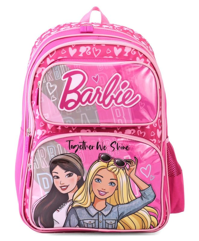 Barbie Backpack for Girls - Cute & Durable School Bag with Adjustable Straps - Perfect for School, Travel & Everyday Use
