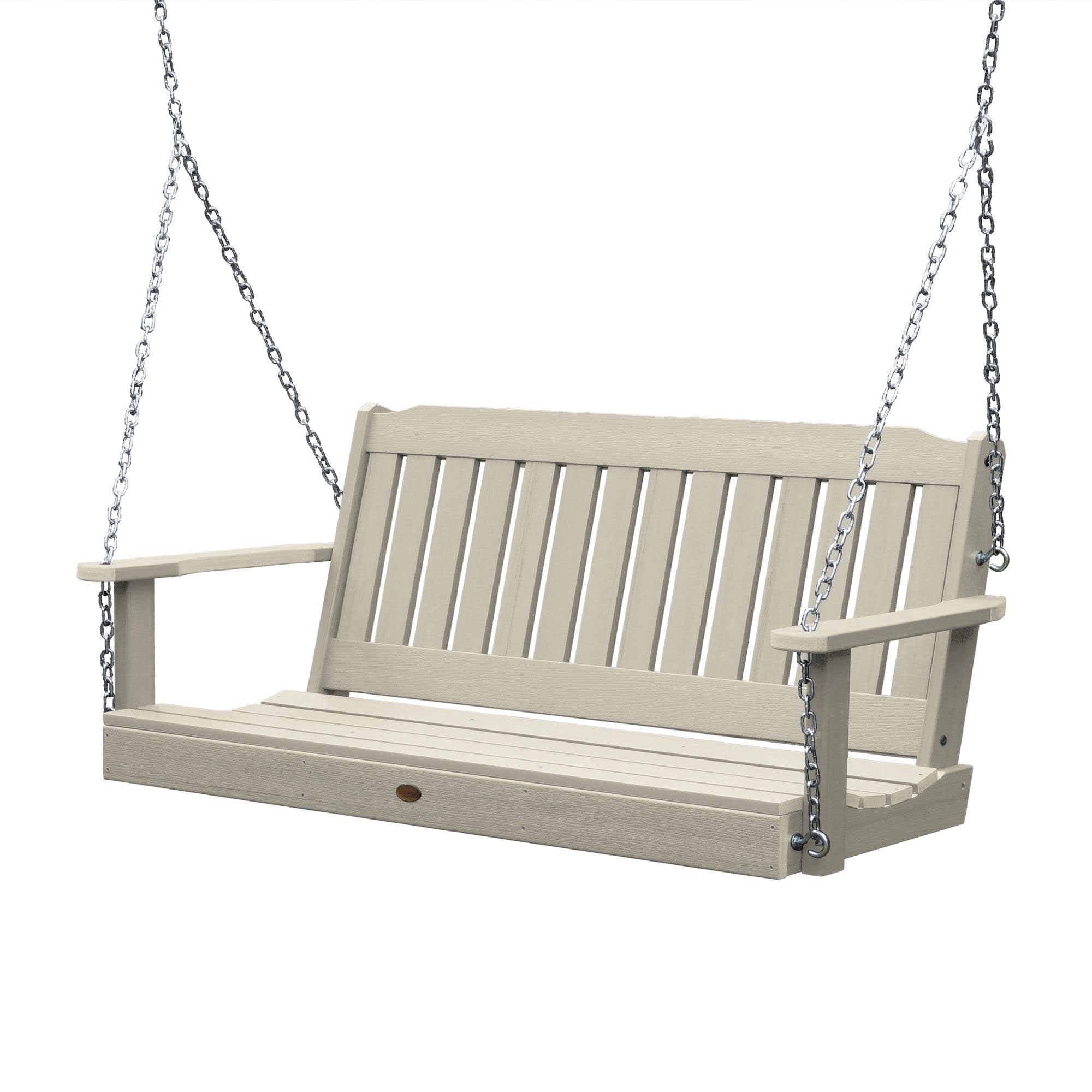 Refurbished Lehigh 5ft Porch Swing - Outdoor Patio Furniture for Relaxing in Garden, Backyard, or Deck