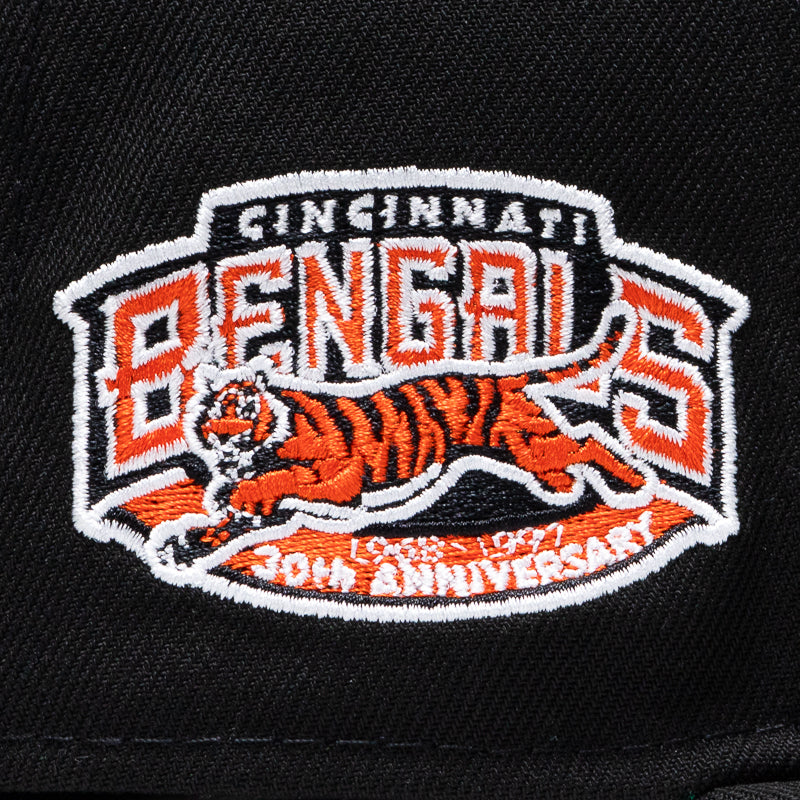 New Era x Politics Cincinnati Bengals 59FIFTY Fitted Hat - Black NFL Team Cap for Men & Women - Perfect for Football Games, Fan Gear & Streetwear Fashion