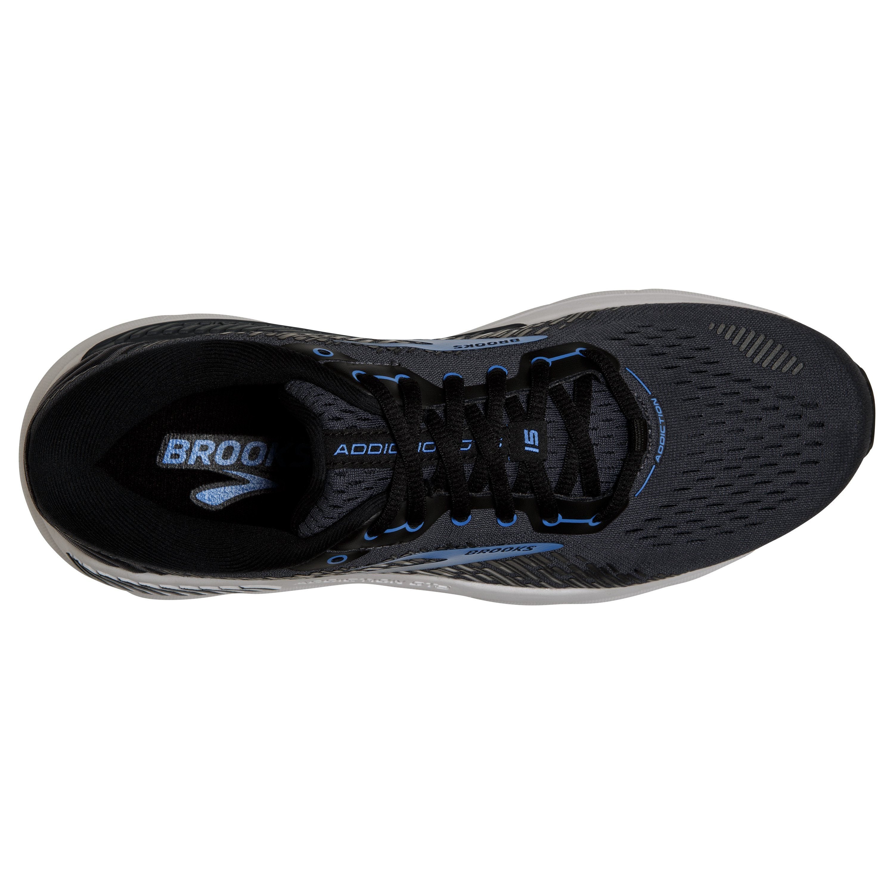 Brooks Addiction GTS 15 Men's Running Shoes - Medium & Wide Width - Supportive Stability Sneakers for Jogging, Walking & Daily Comfort