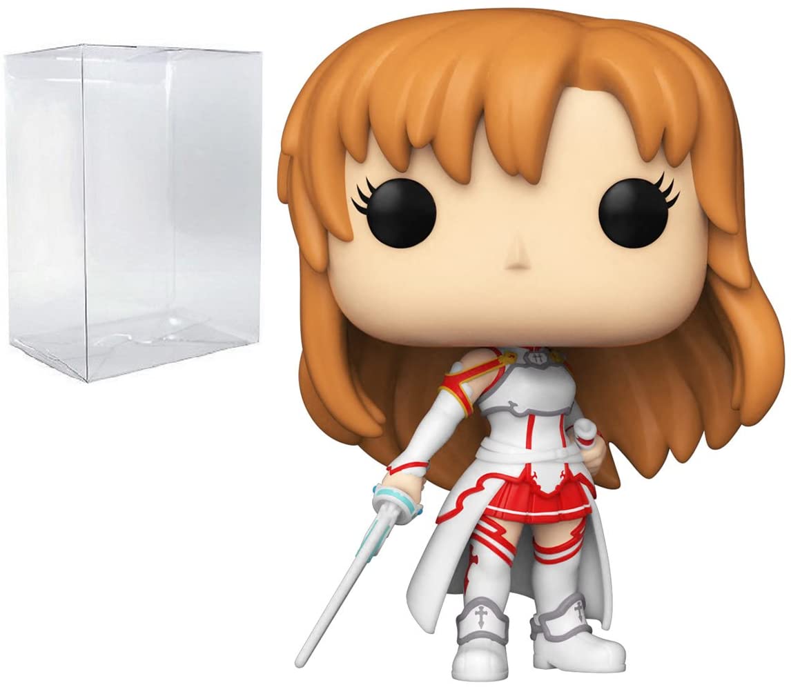 Funko Pop! Vinyl Figure - Sword Art Online Asuna (Bundled with Pop Box Protector Case) | Anime Collectible, Gift for Gamers & Anime Fans | Perfect for Display, Cosplay Inspiration & SAO Merchandise Collection