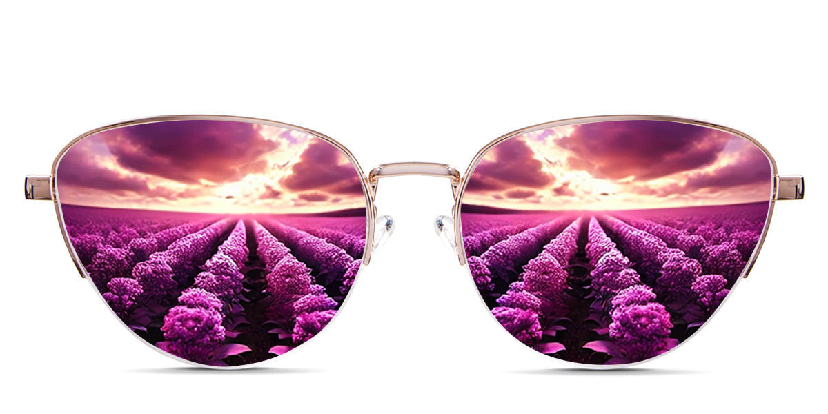 Burke Women's Prescription Sunglasses - UV Protection, Polarized Lenses for Driving, Outdoor & Fashion Use