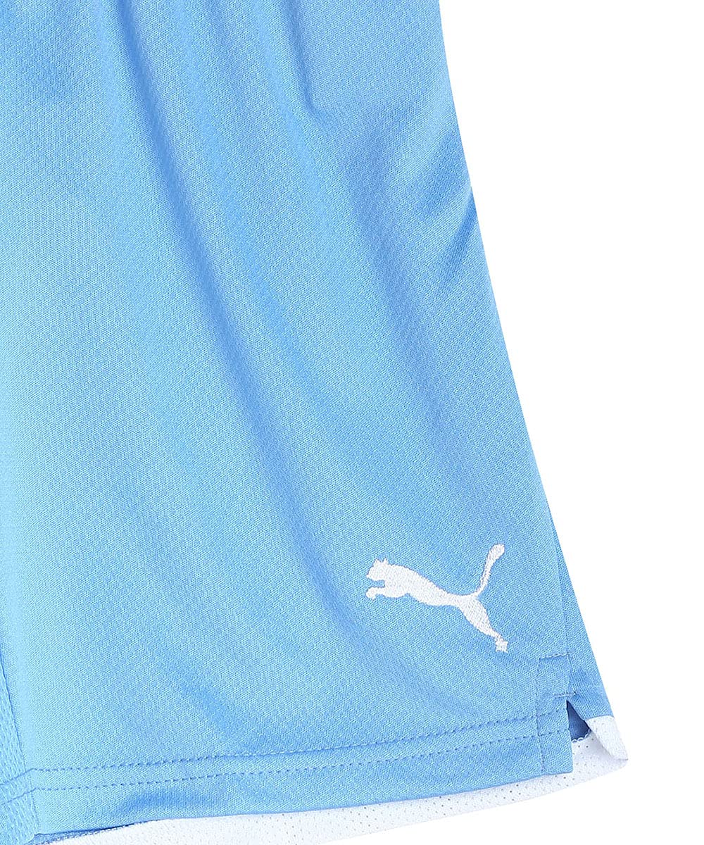 PUMA Unisex Kids MCFC Shorts - Manchester City FC Replica Junior Soccer Shorts for Boys & Girls | Perfect for Football Training, Matches & Casual Wear
