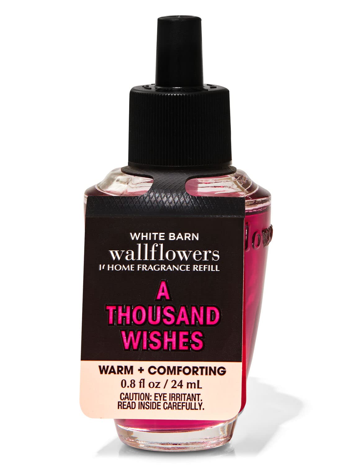 Bath & Body Works Wallflowers Fragrance Refill Bulb - A Thousand Wishes Scented Oil Refills for Home | Long-Lasting Air Freshener for Living Room, Bedroom & Bathroom