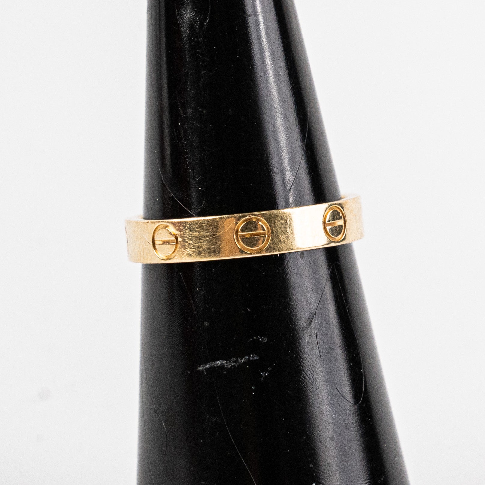 Cartier Love Wedding Band Ring - Size 55 in 18K Yellow Gold for Men & Women | Luxury Bridal Jewelry, Anniversary Gift & Engagement Ring