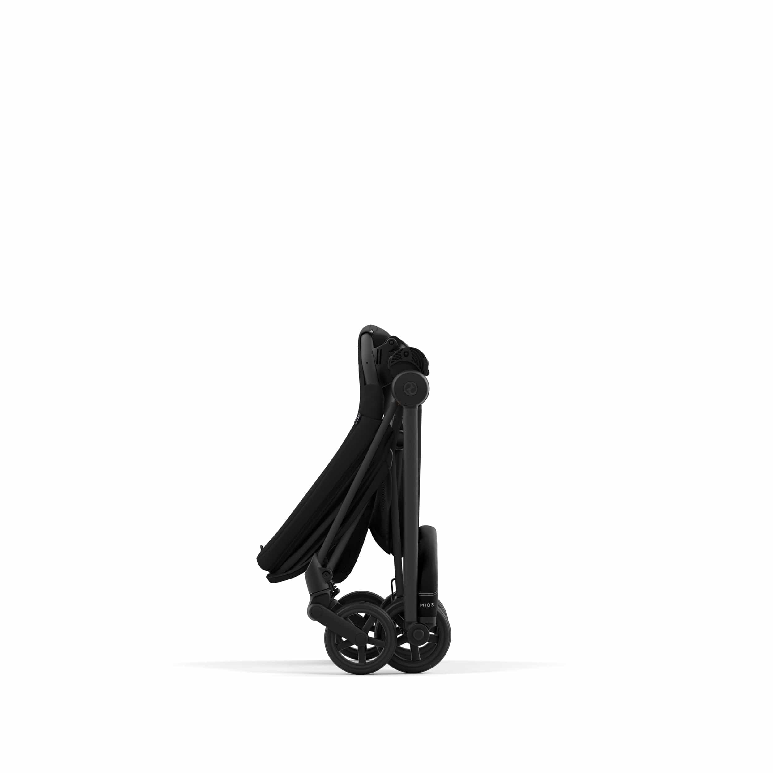 Cybex Mios 3 Complete Stroller - Lightweight Travel Stroller with Reversible Seat & UV Protection in Matte Black/Black | Perfect for City Walks, Travel & Everyday Use
