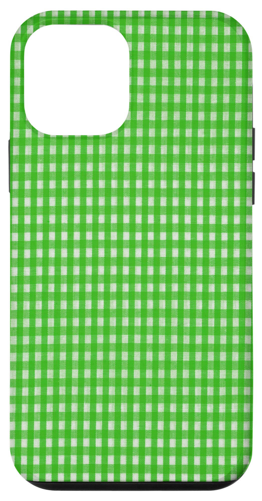 iPhone 12 Mini Case - Cute Gingham Plaid Print Protective Cover | Slim Fit, Shockproof Design for Everyday Use & Fashion Statement