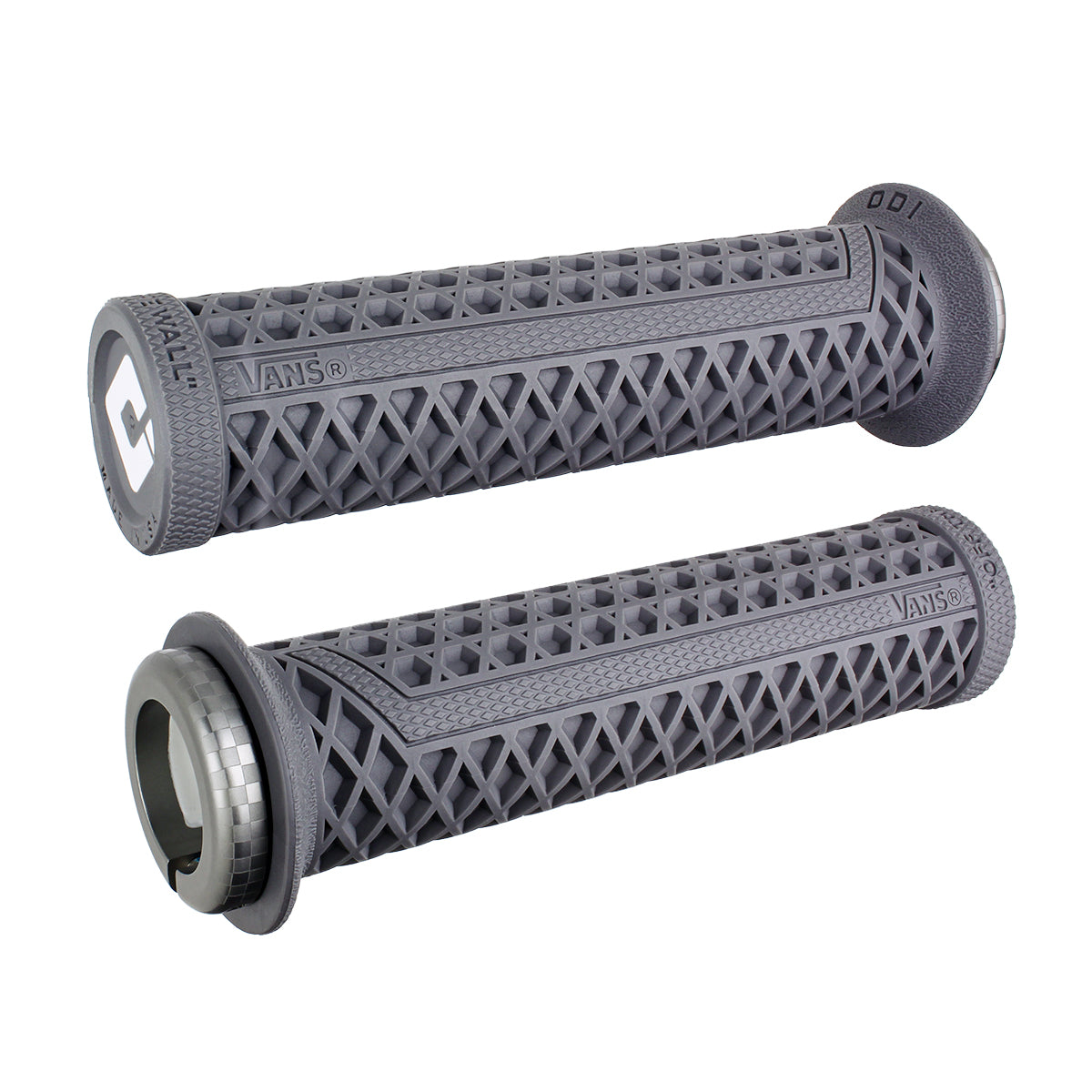 ODI Vans 2.1 Lock On Grip System - Premium Bike Handlebar Grips for Mountain & BMX Bikes - Secure Non-Slip Comfort for Long Rides & Extreme Cycling