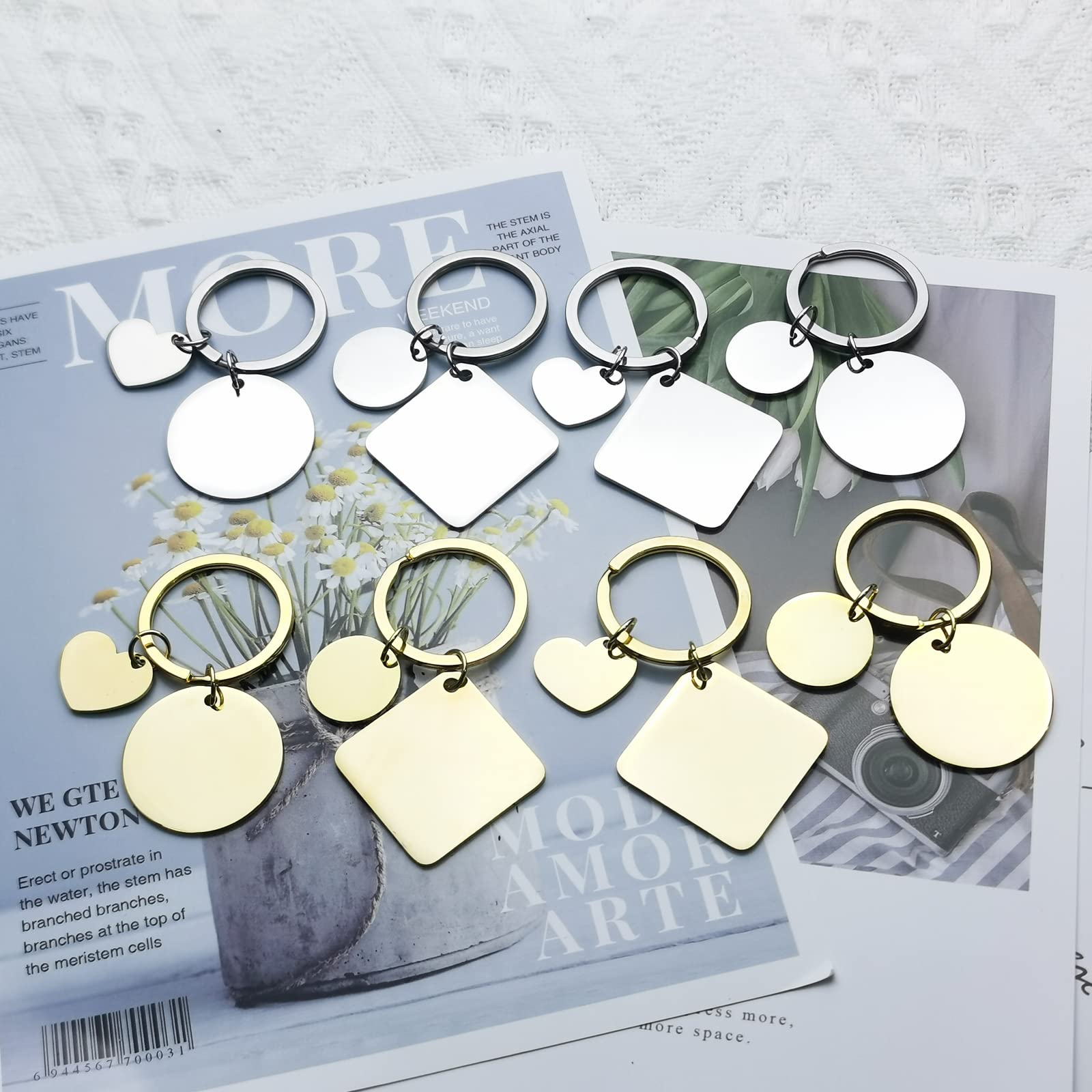 Custom Photo Keychain - Personalized Couple Keyring for Boyfriend, Husband & Wedding - Romantic Birthday Gifts for Women & Anniversary Presents - Perfect for Valentine's Day, Christmas & Special Occasions