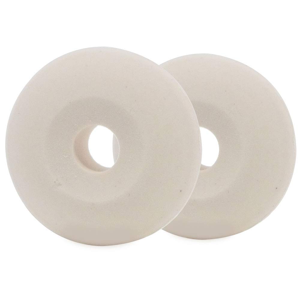 Set of 2 Premium Car Air Freshener Refills - Long-Lasting Ceramic Diffuser System (4-6 Weeks) - Lampe Berger French Fragrance Oil - Amber Powder Scent - Ideal for Cars, Offices & Small Spaces