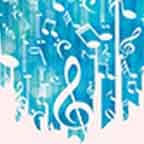 Raining Music Notes
