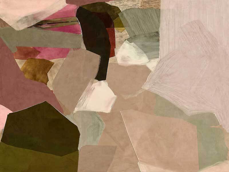 Deconstructed Desert II Canvas Art Print - Modern Abstract Wall Decor for Living Room, Bedroom & Office - Perfect for Home & Office Decor