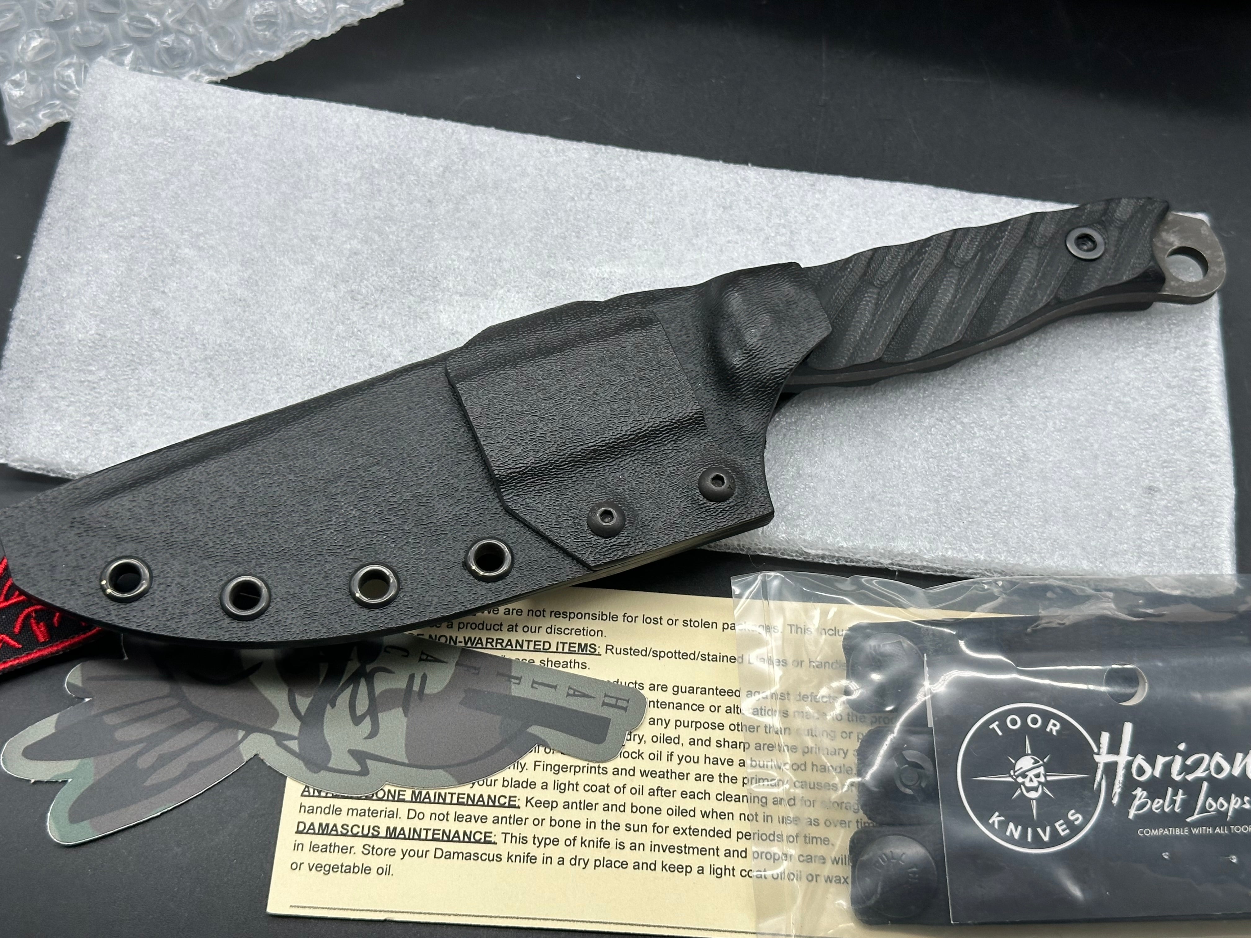 Half Face Blades Crow Scout - Premium Tactical Survival Knife for Outdoor Camping, Hunting & Bushcraft | Durable Full Tang Fixed Blade with Sheath | Perfect for Wilderness Adventures & Emergency Preparedness