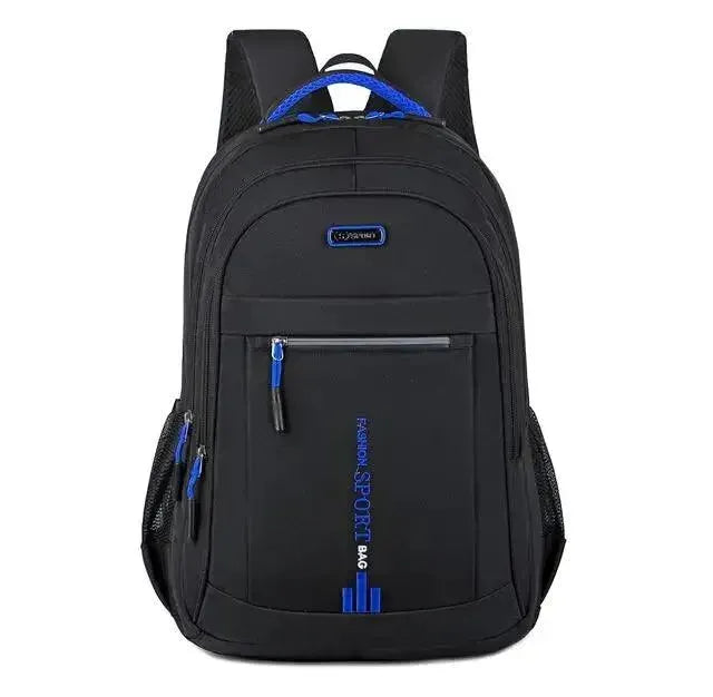 Waterproof Oxford Backpack for Men - Durable Travel & Work Laptop Bag - Perfect for Commuting, Hiking & Business Trips