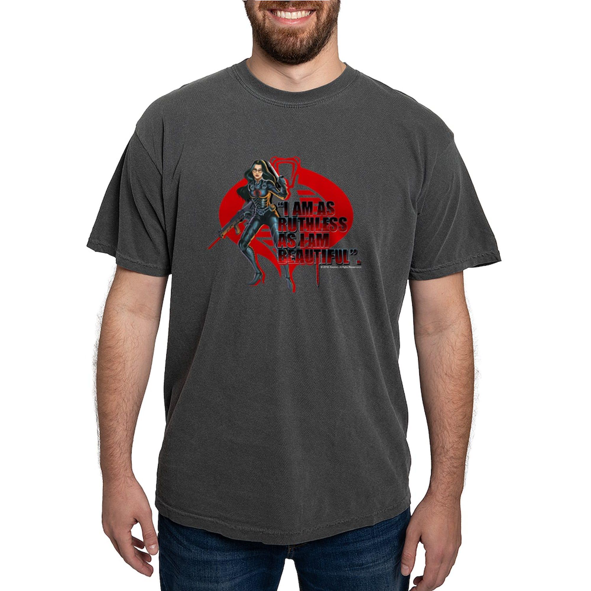 G.I. Joe Baroness Men's Comfort Colors T-Shirt | Officially Licensed Graphic Tee | Casual Wear & Fan Apparel