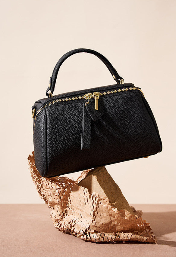 Minimalist Small Boston Bag - Stylish & Compact Crossbody Purse for Women | Perfect for Work, Travel & Everyday Use