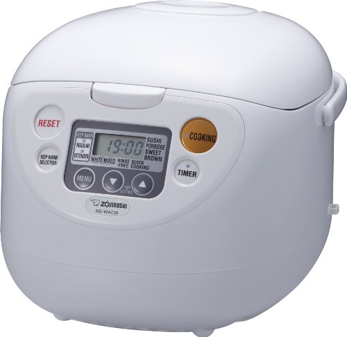 Zojirushi NS-WAC18-WD 10-Cup Micom Rice Cooker & Warmer - Premium Japanese Rice Cooker for Perfect Rice Every Time - Ideal for Home, Office & Dorm Use