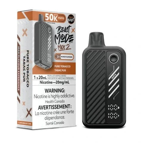 Flavour Beast Mode MAX 2 50K Disposable Vape - 50000 Puffs | 20mL E-Liquid Capacity | Long-Lasting Vaping Device for Travel, Work & Social Events