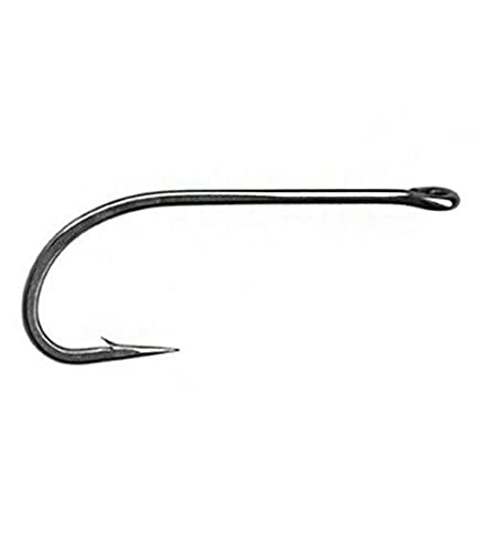 25 Pack DAI-Riki 930 #2 Stainless Steel Saltwater Fly Fishing Hooks - Size 2 for Tarpon, Bonefish & Saltwater Fly Tying - Corrosion Resistant Fishing Hooks for Saltwater Anglers