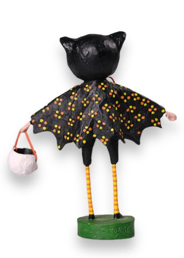 Lori Mitchell Bat Behavior Halloween Figurine - New 2024 Collectible Decor for Spooky Home & Party Decoration