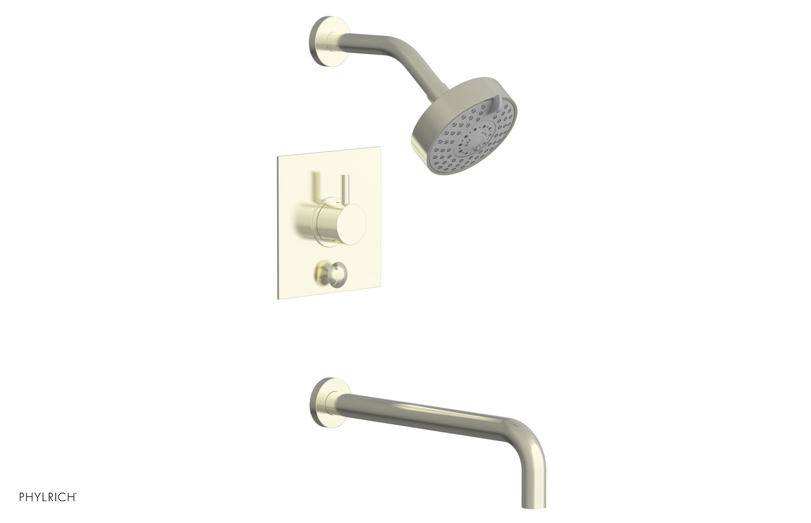 BASIC II 12 Pressure Balance Tub and Shower Set 230S 29 12 - Durable Bathroom Faucet for Relaxing Showers & Spa-Like Experience