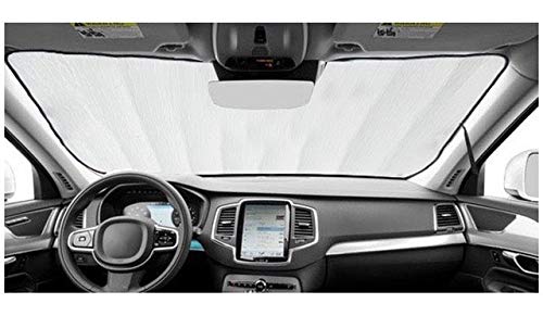 Custom Fit Hyundai Elantra Sunshade (2021-2025) - Windshield Heat Shield for Sedan & Hybrid Models | UV Protection & Interior Cooling for Parking & Road Trips